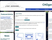 Tablet Screenshot of chogenome.org